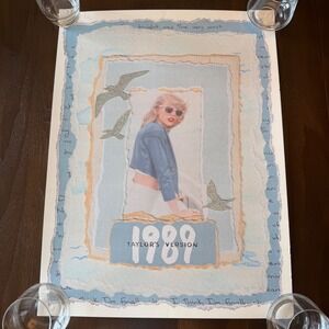 New Taylor Swift Seagull 1989 Lithograph